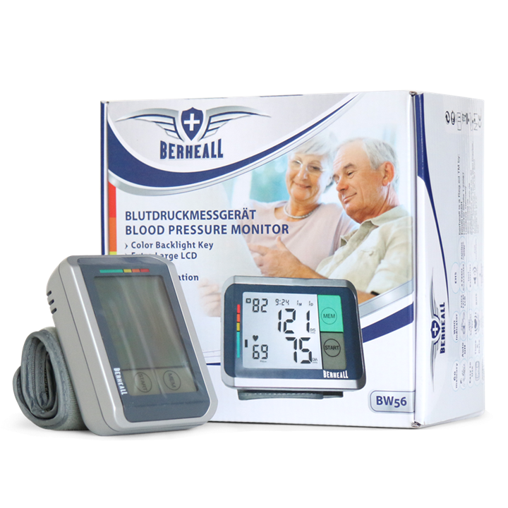 فشارسنج دیجیتال مچی سخنگو برند EMSIG مدل برهیل BW56